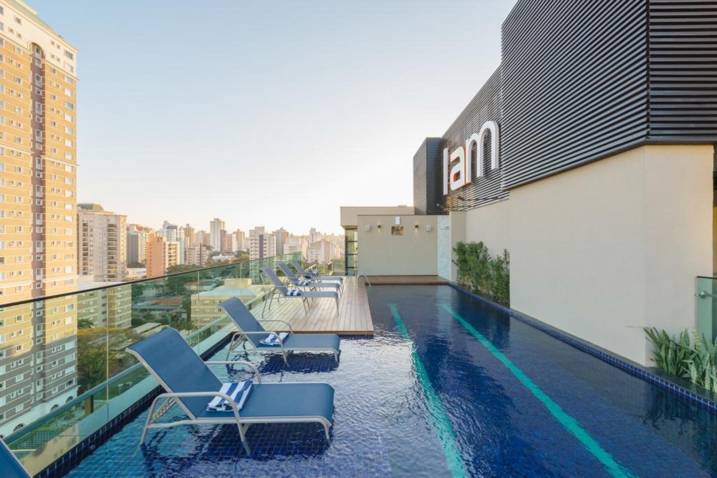 I Am Design Hotel Campinas By Hotelaria Brasil Экстерьер фото